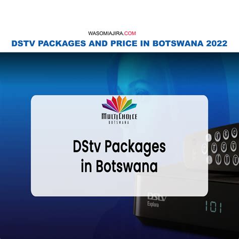 dstv packages and channels botswana